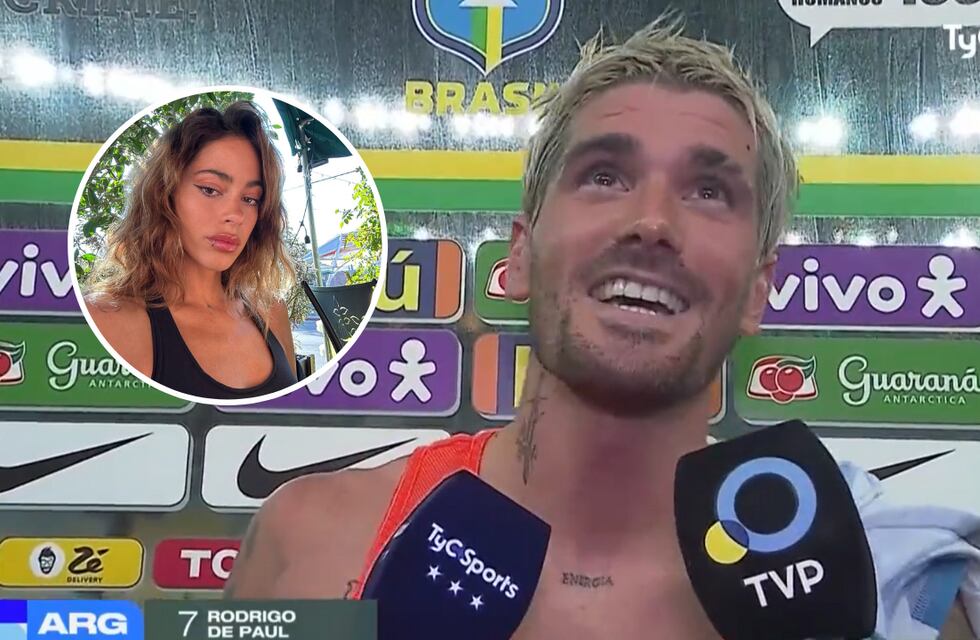 El misterioso mensaje de Rodrigo de Paul y la respuesta de Tini en redes