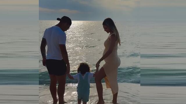 Gandolfo posteó en Instagram un tierno mensaje por el Día del Padre, a Lautaro Martínez y a su papá.