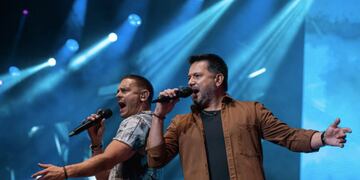 El músico de Pérez, Elias, estuvo en el Festival Intenacional de Peñas en Villa María