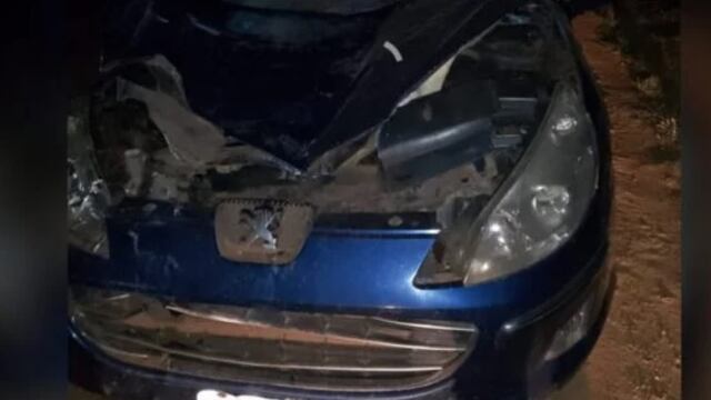 Familia eldoraense sufrió un accidente vial en Ituzaingó.