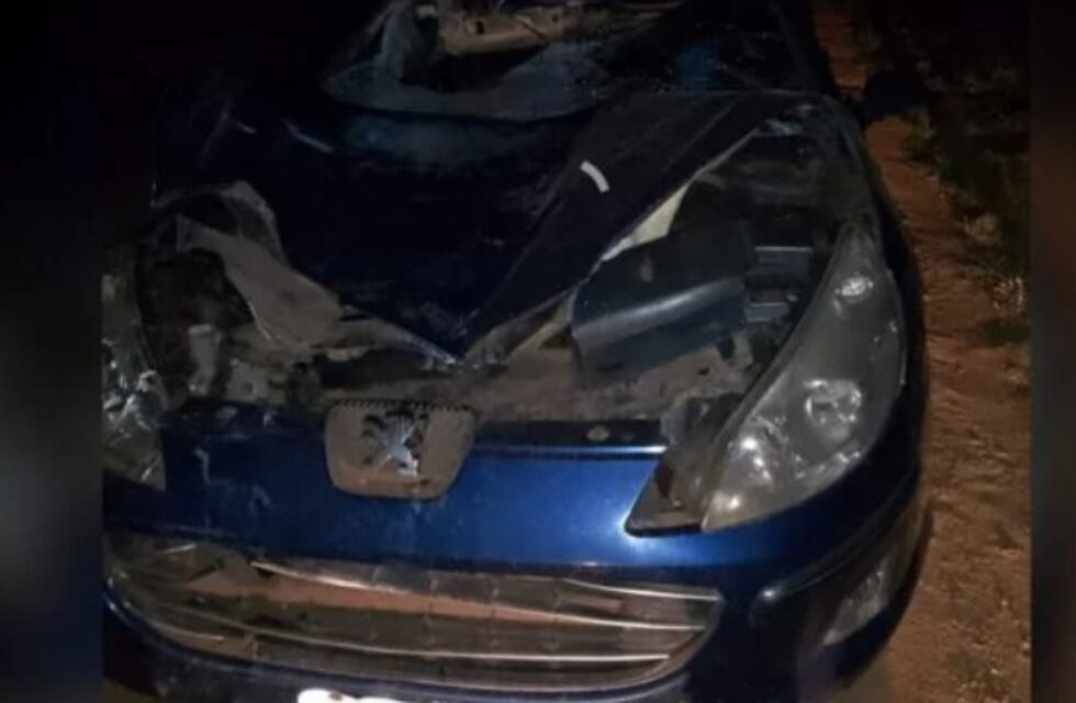 Familia eldoraense sufrió un accidente vial en Ituzaingó
