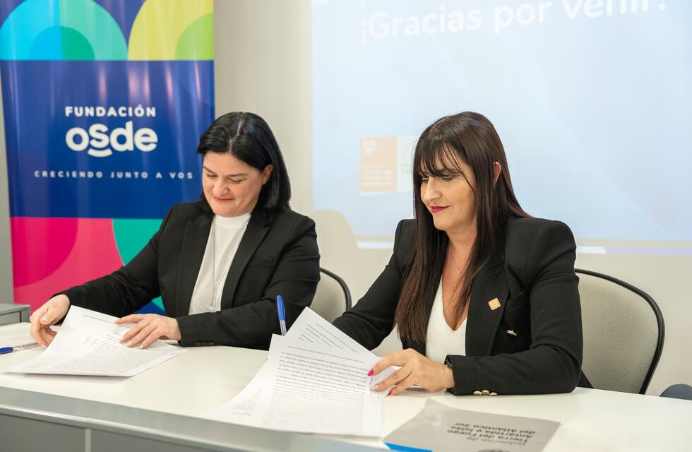 Provincia y OSDE firman convenio para impulsar la capacitación laboral