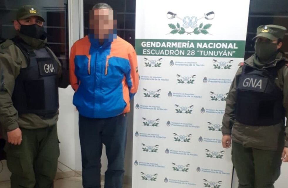 Tenía pedido de captura, es de San Juan y fue detenido en Tunuyán