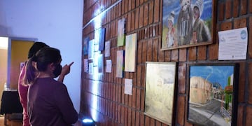 Muestra organizada por la agencia creativa Wally en el centro cultural La Galpona.