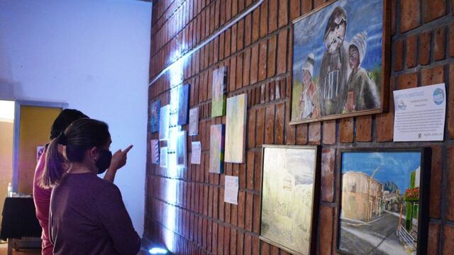 Muestra organizada por la agencia creativa Wally en el centro cultural La Galpona.