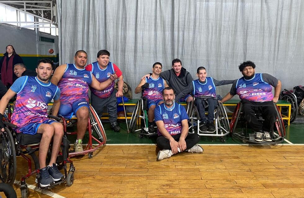 Nahuel Maldonado de Arroyito integra el equipo de Básquet Adaptado de la Asociación de San Francisco