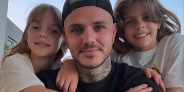 El futbolista podrá volver a ver a Isabella y Francesca por disposición de la Justicia.