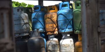El precio subió abruptamente y suspendieron la repartición de garrafas de gas en Mendiolaza.