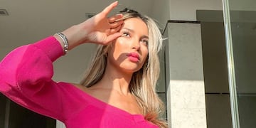 Agustina Gandolfo y la lujosa prueba de vestido de novia en un exclusivo atelier en las afueras de Milán.