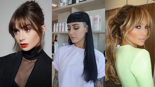 Flequillos que favorecen tu rostro