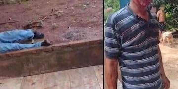 Dos hermanos se trenzaron a machetazos en Eldorado y resultaron con graves heridas.