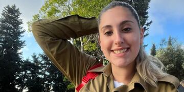 Una salteña de 20 años que combate en la guerra en Israel contra Hamas.