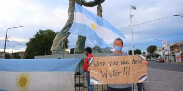 Movilización por falta de agua