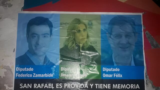 Mensaje dirigido a los tres legisladores nacionales oriundos del departamento,