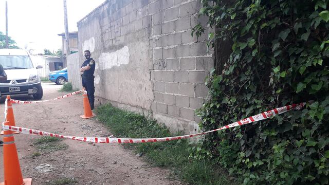 El lugar del trágico episodio en Villa 9 de Julio (Gentileza @JavierSassi).