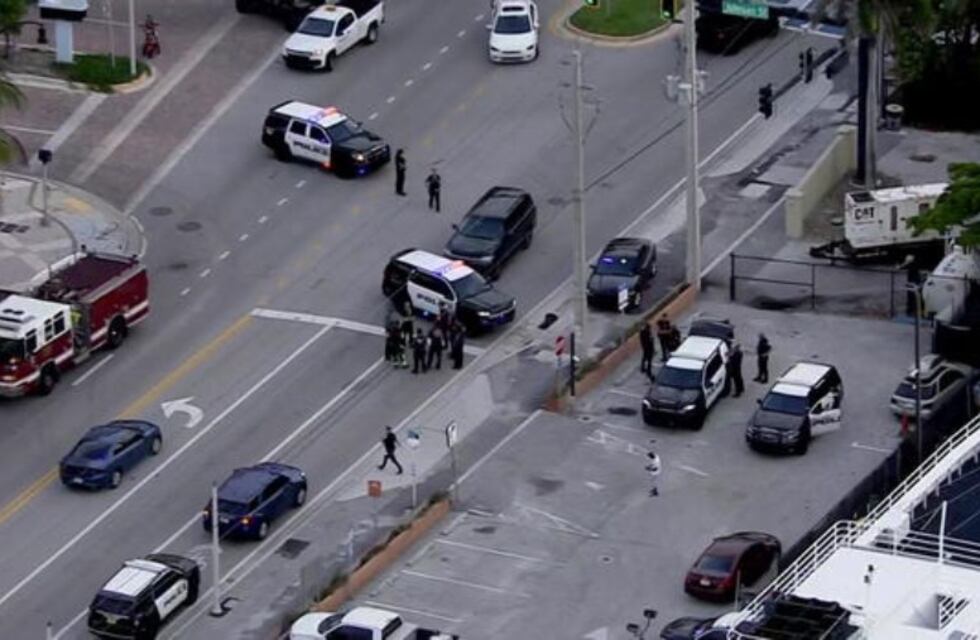 Miami: un hombre hirió de bala a al menos nueve personas en Hollywood Beach