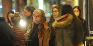 Relevamiento sobre el uso de barbijos y tapabocas en lugares publicos durante la noche en el centro de Córdoba. 9 septiembre 2021