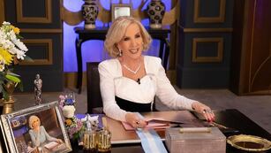 Mirtha Legrand se sensibilizó al hablar sobre su país.