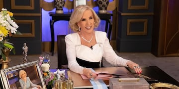 Mirtha Legrand se sensibilizó al hablar sobre su país.
