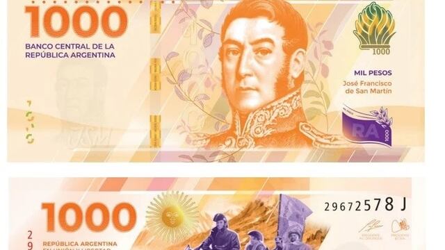 Este lunes presentaron los nuevos billetes. Comenzarán a circular en seis meses.