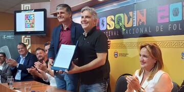 El gobernador de Córdoba, Martín Llaryora, se distanció de la arremetida de Nación contra el área cultural. (Gentileza)