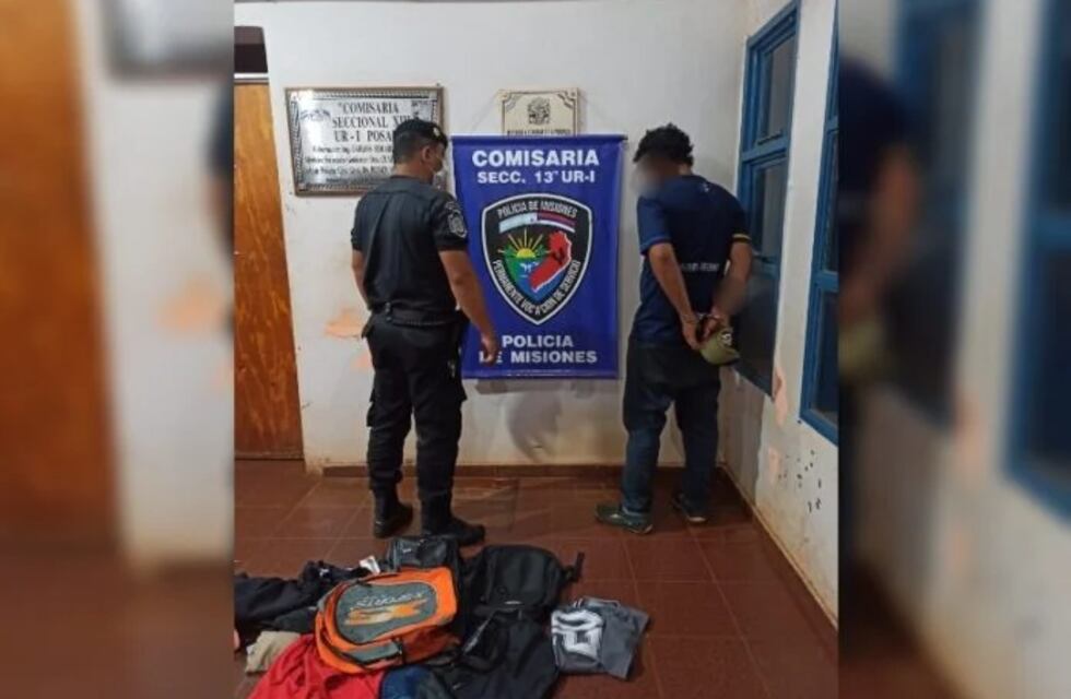 Robo en un comercio de Posadas dejó un saldo de tres individuos detenidos