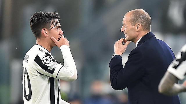 El DT de la Juventus fue crítico con Paulo Dybala.