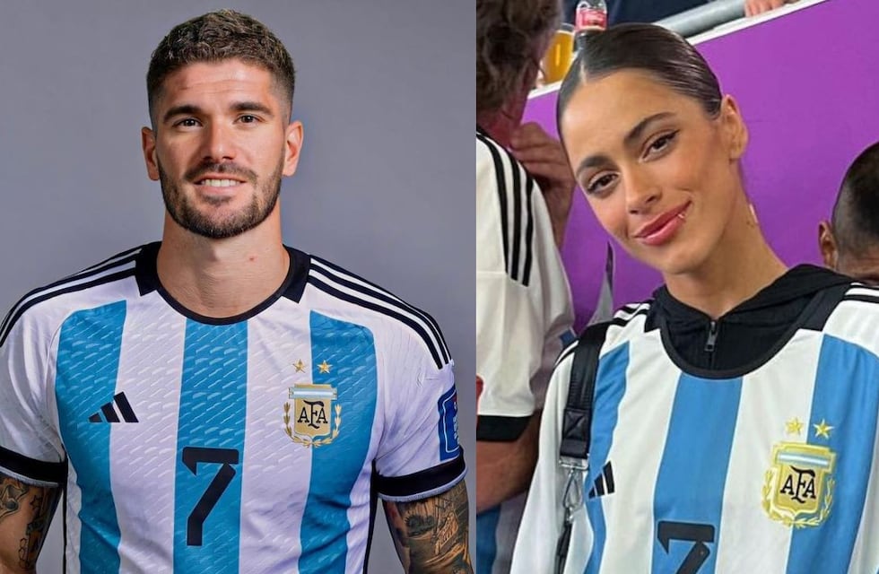 Estallaron de amor las redes con los mensajes de Tini Stoessel a Rodrigo De Paul tras el triunfo de Argentina
