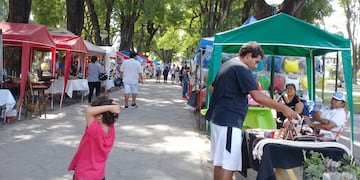 Feria del Parque San Martín.