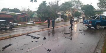 Tragedia en Leandro N. Alem: un hombre falleció en un accidente vial y el conductor se dio a la fuga.