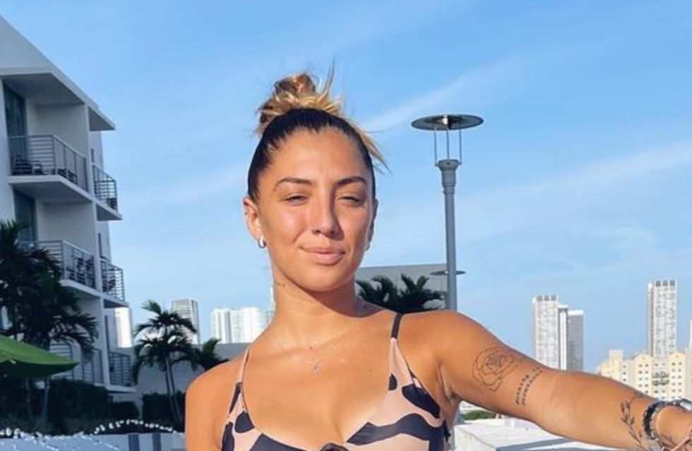 Ornella, la hija de Yanina Zilli de “Rompeportones”, cautivó desde Miami con una bikini lila: “Veranitu”