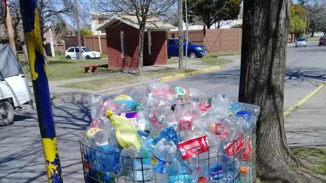 El Punto verde ubicado en el Barrio Guemes