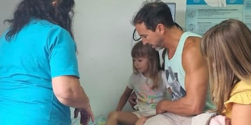 Jornada de vacunación escolar en Gonzales Chaves