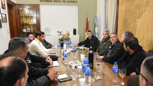 La Mesa de Seguridad Rural junto al Fiscal Regional Carlos Vottero