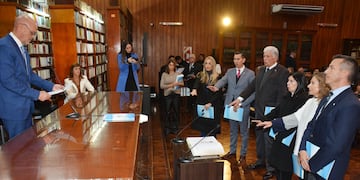 Jueces del Poder Judicial, fiscales del Ministerio Público de la Acusación y Defensores Públicos del Ministerio Público de la Defensa, juraron fidelidad a la Constitución de la Provincia de Jujuy, en acto presidido por el titular de la Suprema Corte de Justicia, Ekel Meyer.