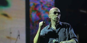 El Indio Solari se baja de los escenarios aunque aseguró que le gustaría seguir haciendo canciones. Foto: Archivo.