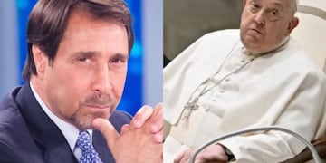 El periodista habló sobre la salud del Papa Francisco.