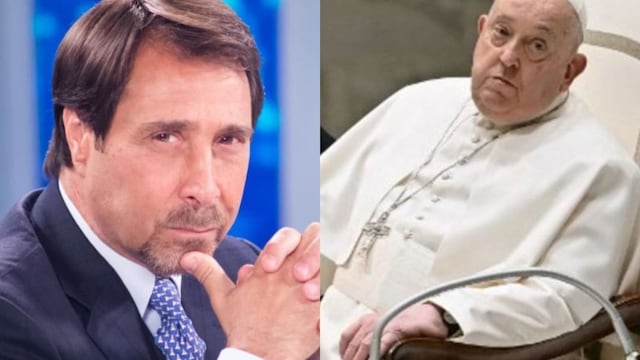 El periodista habló sobre la salud del Papa Francisco.