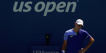 Francisco Cerúndolo perdió en su debut en el US Open 2022. (AP)