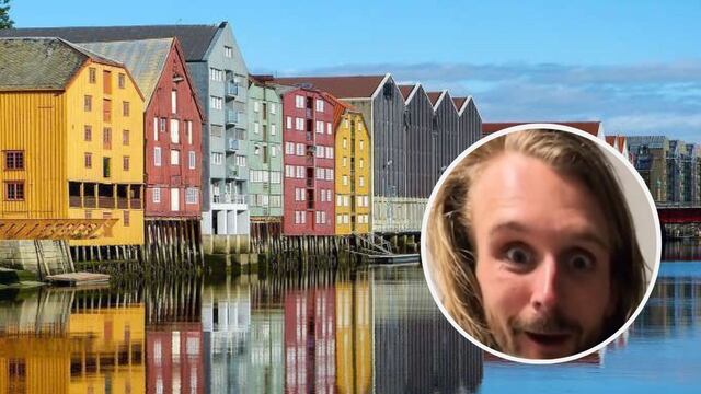 Un noruego se grabó con algo que no tienen en Europa y se hizo viral.