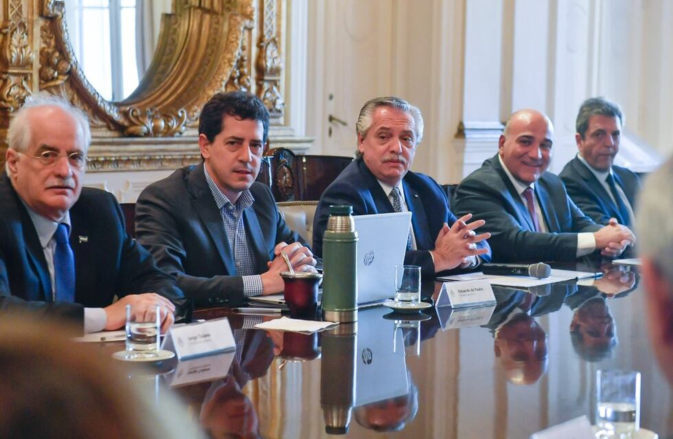 Sergio Massa y Alberto Fernández participaron de la primera reunión de gabinete tras los cambios en Economía