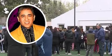 Los fans y allegados de Huguito realizaron una marcha en Ituzaingó tras su muerte.
