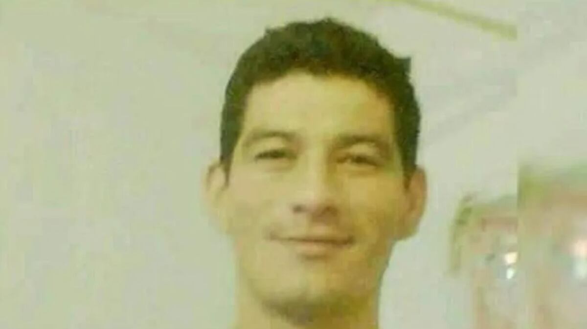 Él es Maximiliano Guardia, el interno que se habría ahorcado en su celda el pasado sábado.