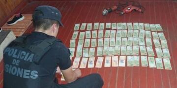 Capturan a un sospechoso de asalto en un domicilio de Puerto Panambí.