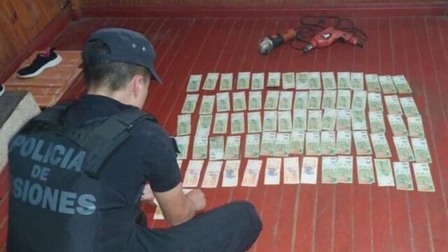 Capturan a un sospechoso de asalto en un domicilio de Puerto Panambí.
