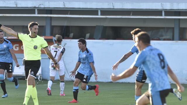 Golazo del pibe Ulises Sánchez, para que canten los Piratas.