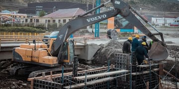 Siguen los trabajos previos a la construcción del nuevo puente sobre el Arroyo Grande