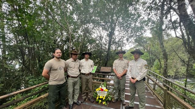Homenajearon al guardaparque Bernabé Méndez al cumplirse un nuevo aniversario de su muerte