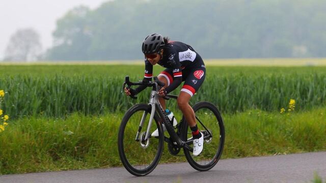 Fernanda Yapura, la ciclista salteña que competirá en el Campeonato Nacional de Mendoza.