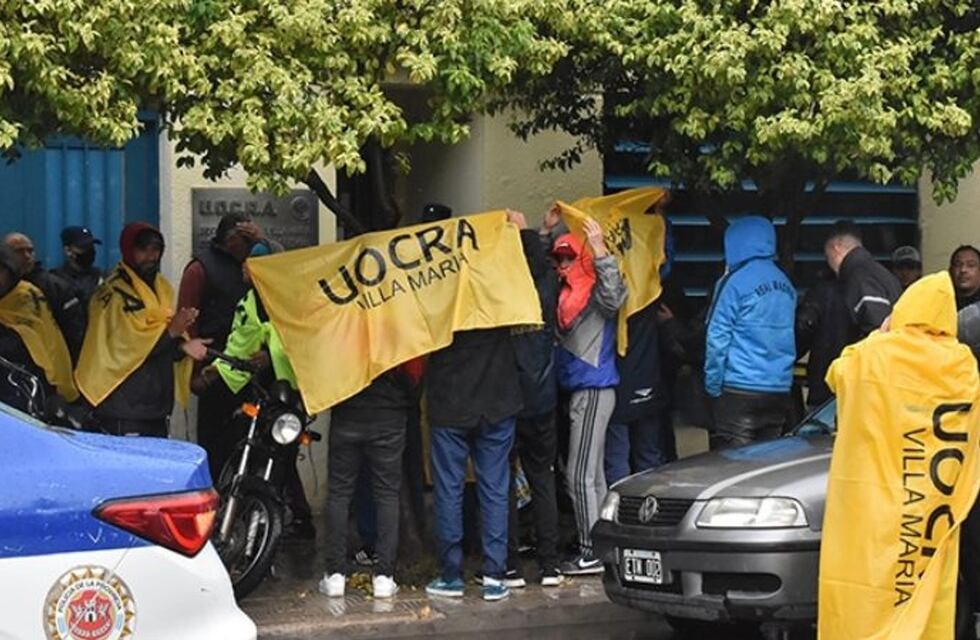 Interna violenta en el gremio Uocra de Villa María
